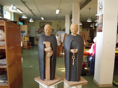 Statues pour une église Corse